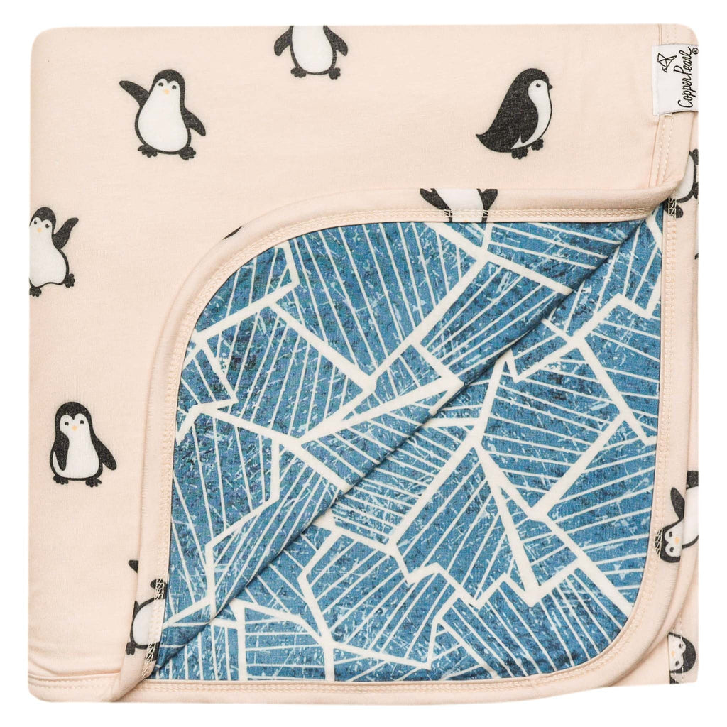 Three-Layer Quilt - Penguins