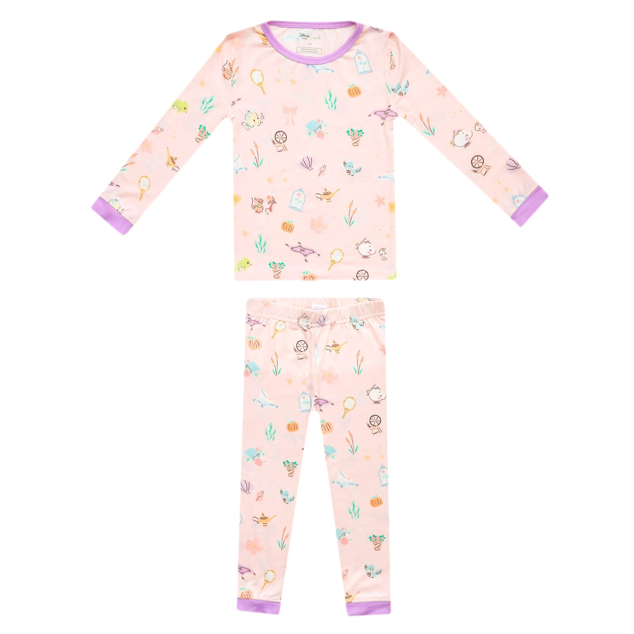 2pc Long Sleeve Pajama Set - Enchanted Friends