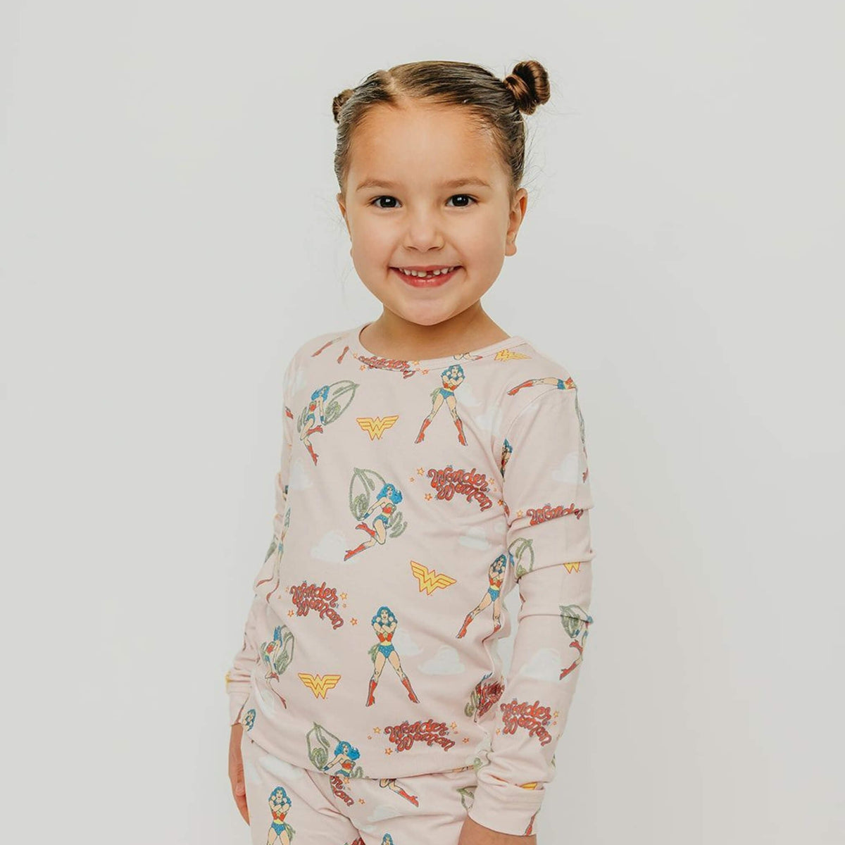 2pc Long Sleeve Pajama Set - Wonder Woman