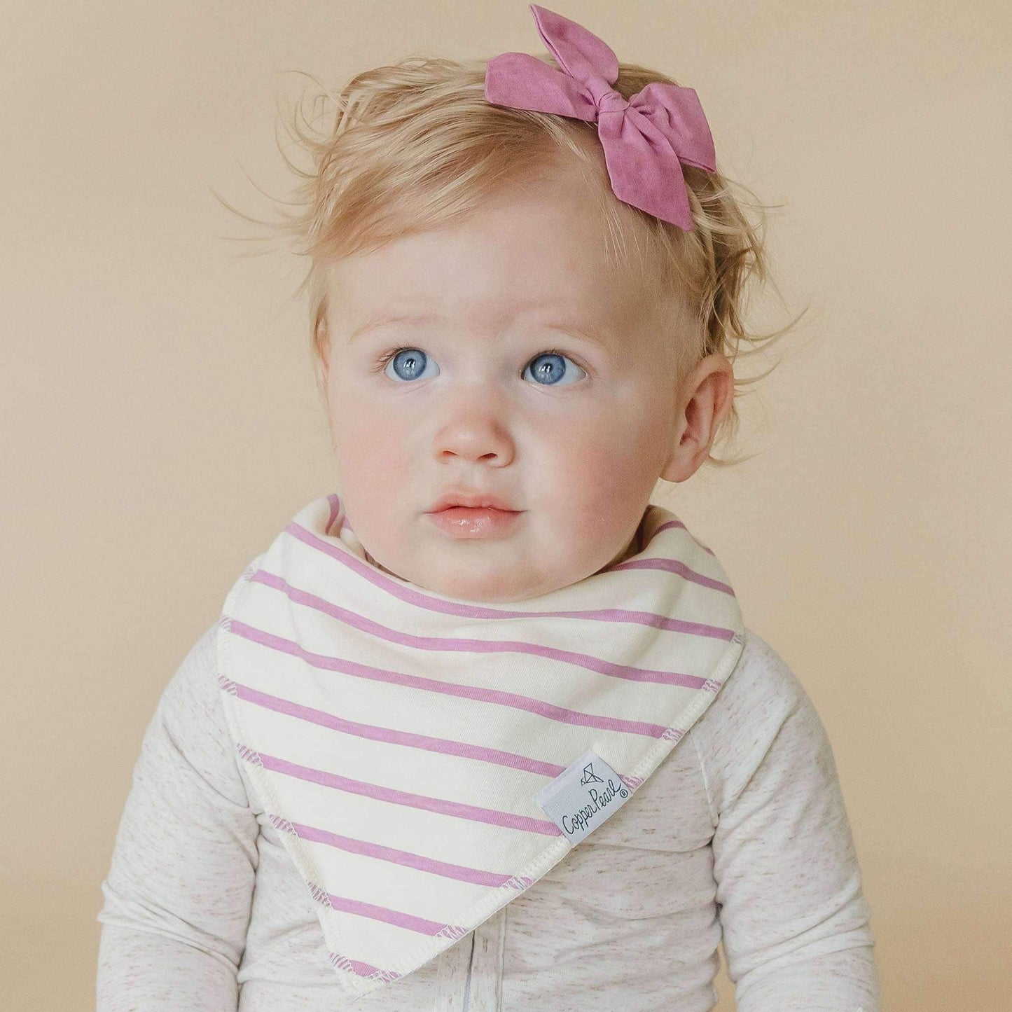 4 Pack Baby Bandana Bibs - Morgan