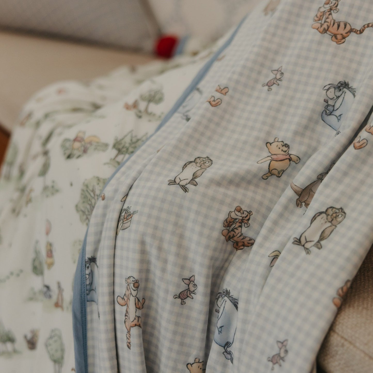 Three-Layer Jumbo Quilt - Hundred Acre Wood