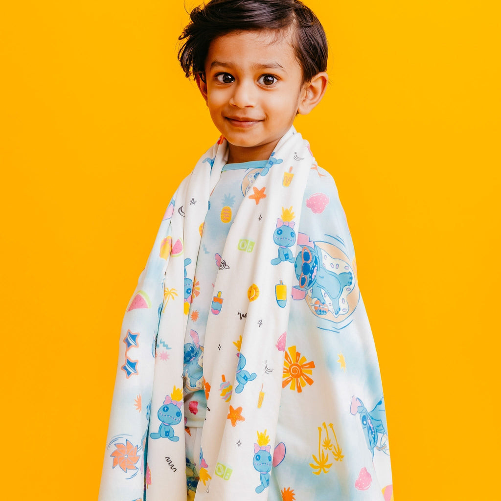 Three-Layer Quilt - Disney Stitch Dreamsicles