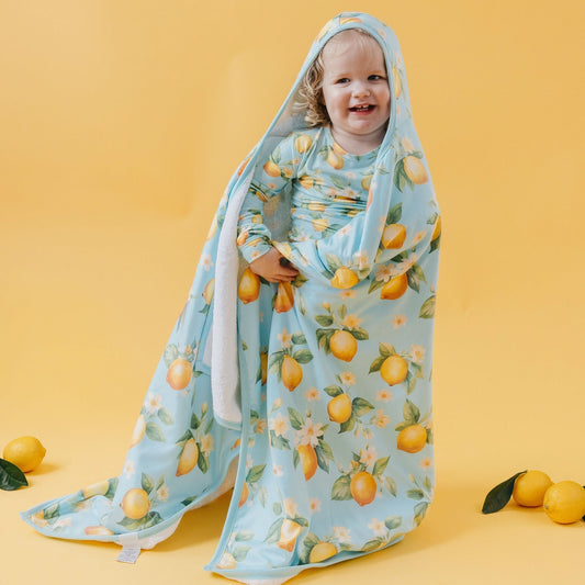Premium Big Kid Hooded Towel - Melody
