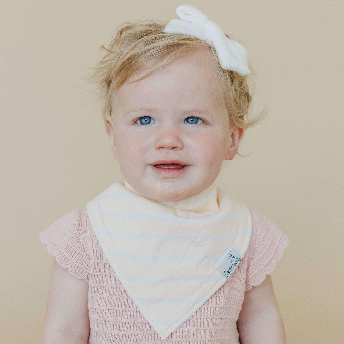 4 Pack Baby Bandana Bibs - Paris