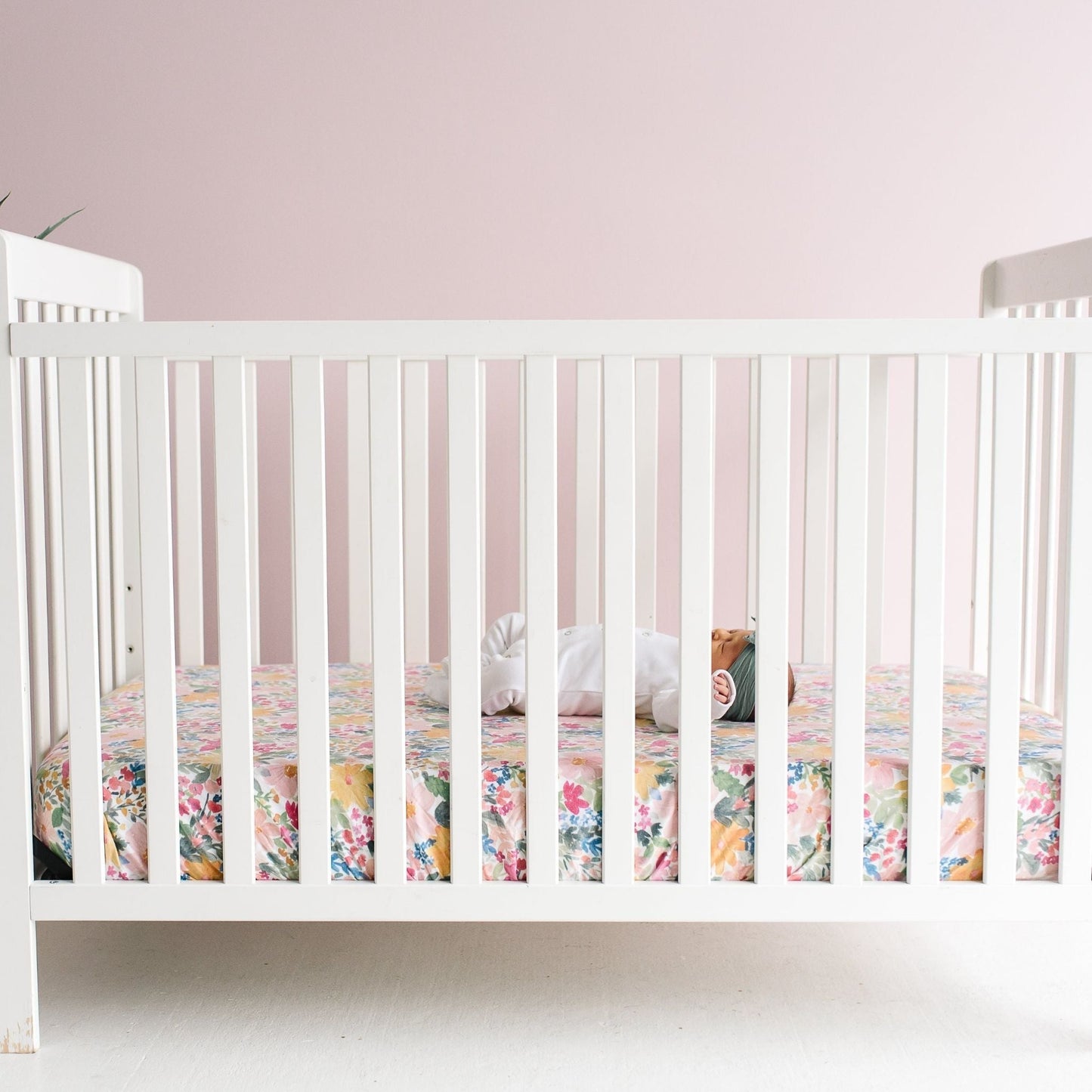 Premium Knit Fitted Crib Sheet - Lark