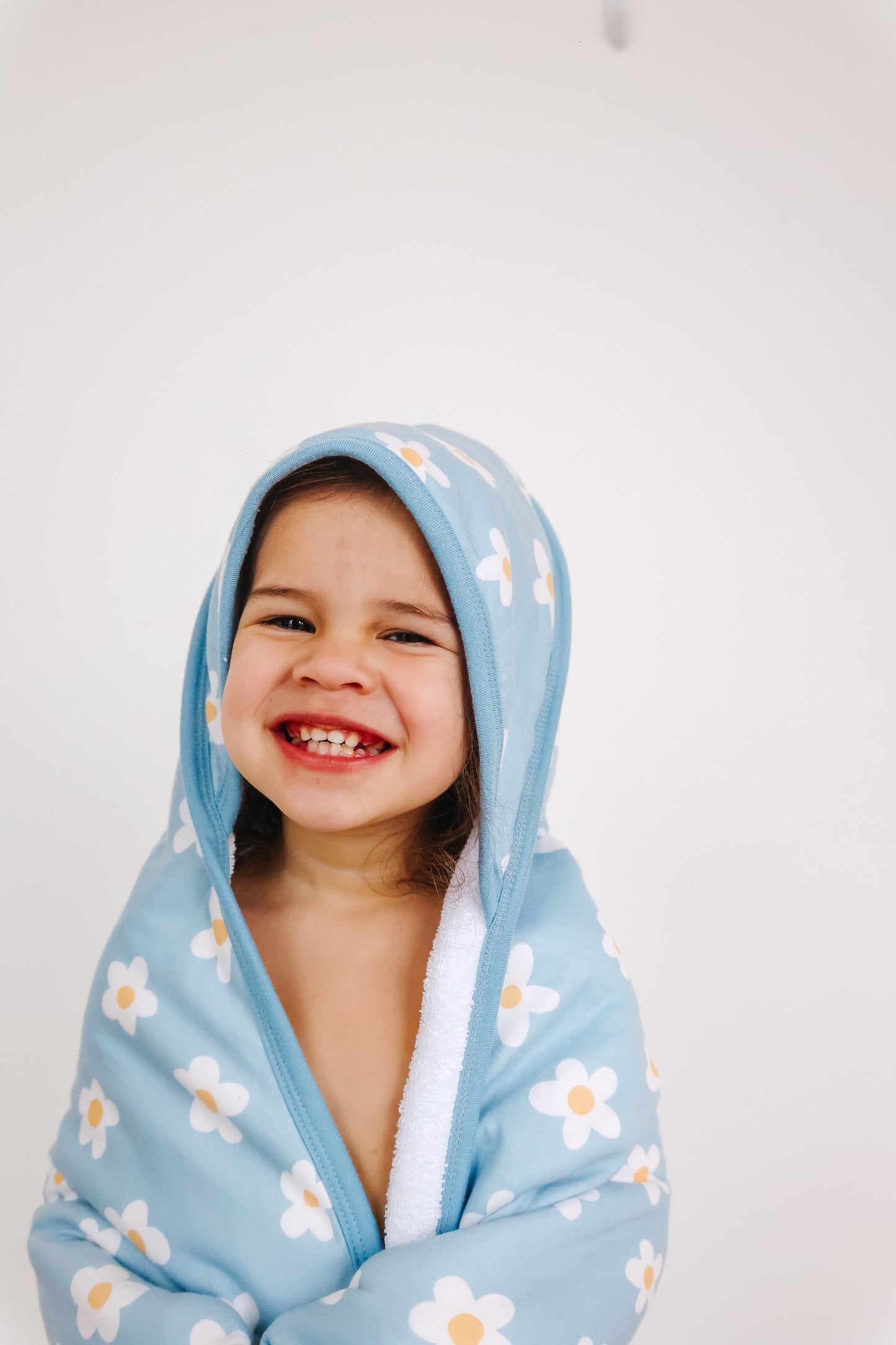 Premium Baby Knit Hooded Towel - Della