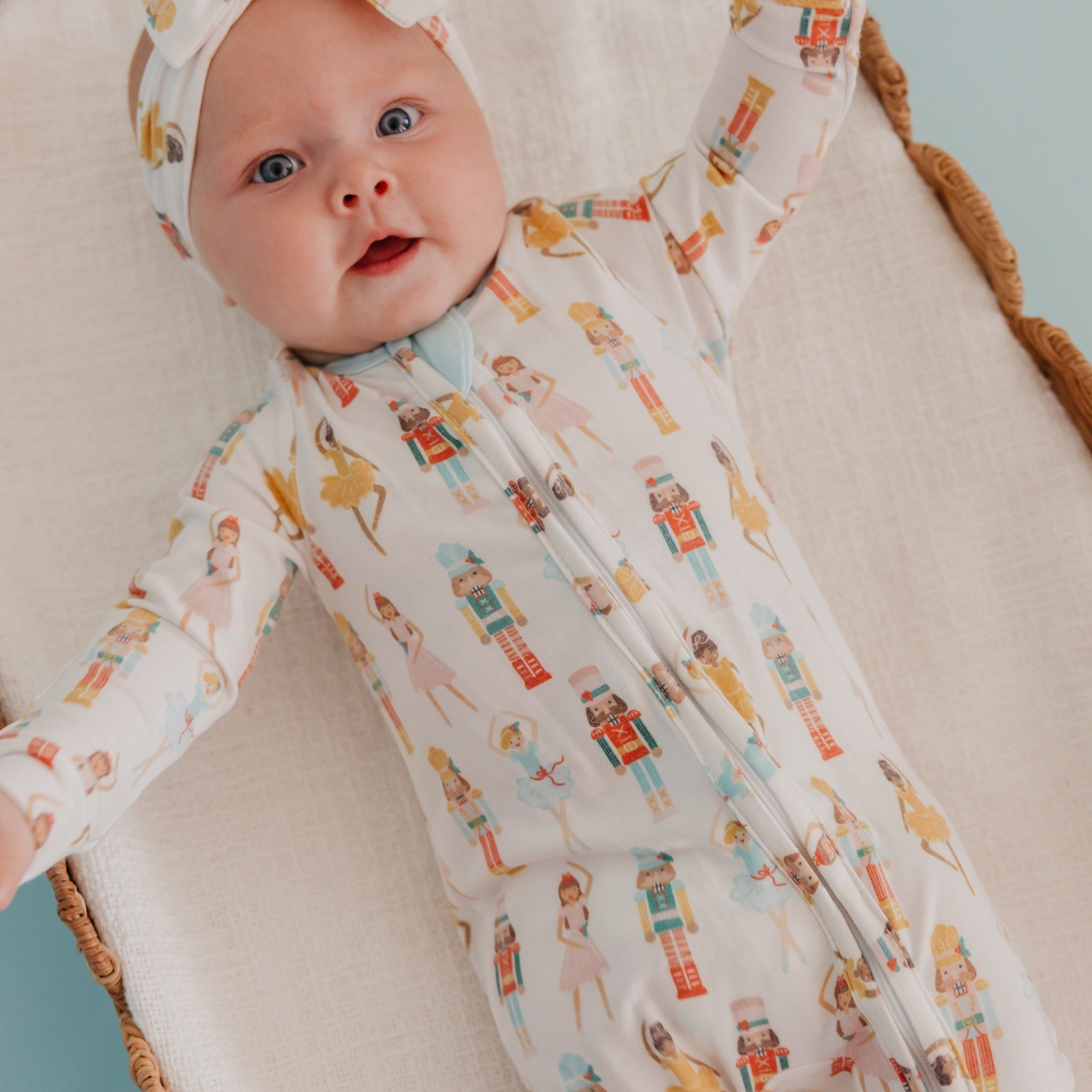 Zip-Up Footie Pajama - Juliet