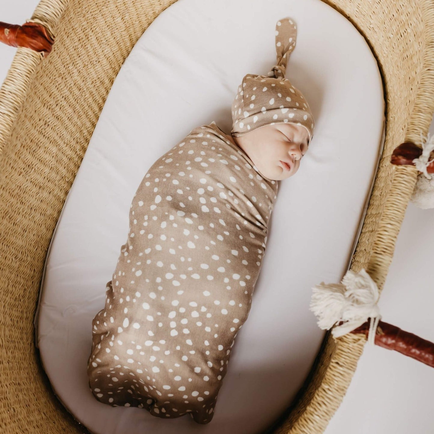 Top Knot Hat - Fawn