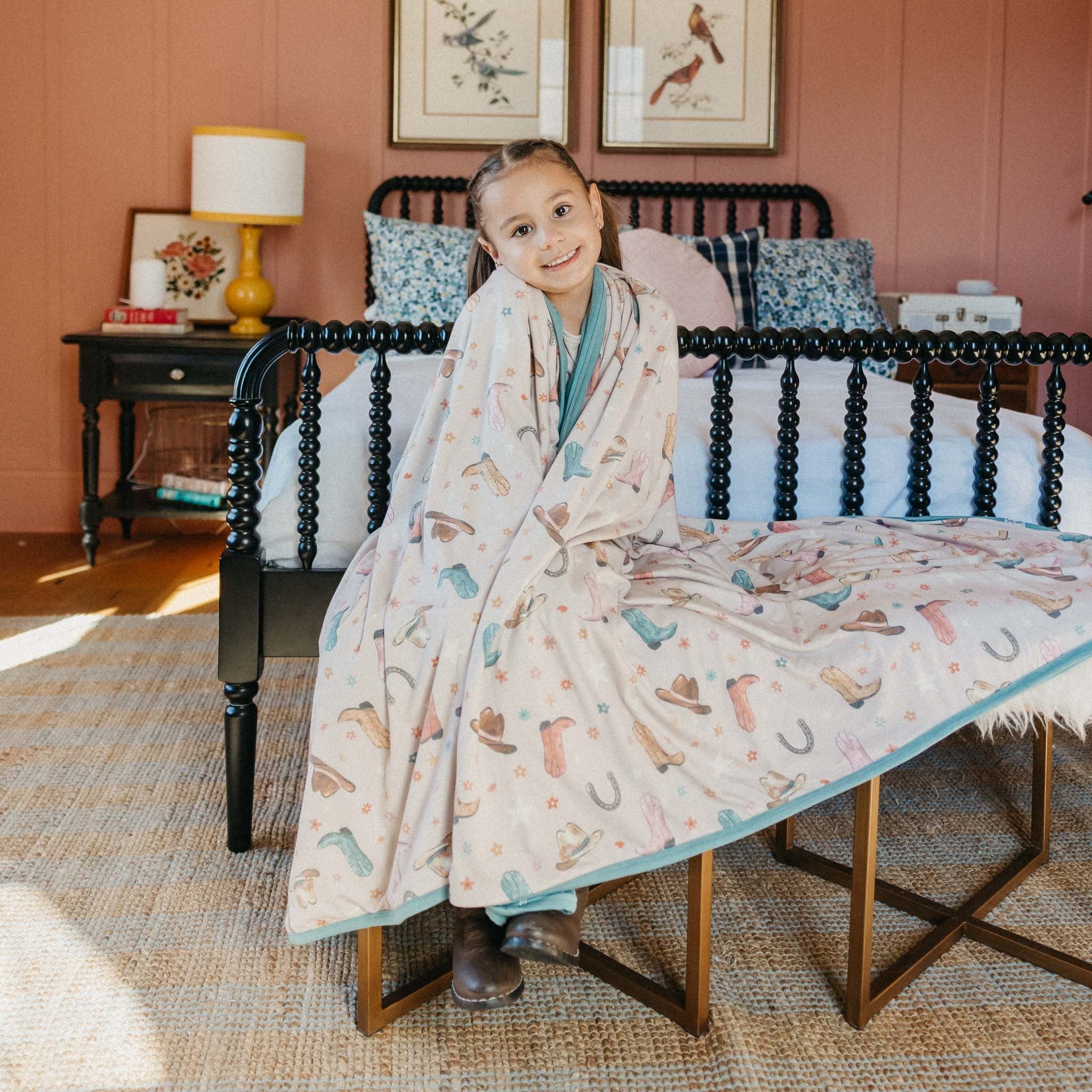 Three-Layer Jumbo Quilt - Cheyenne