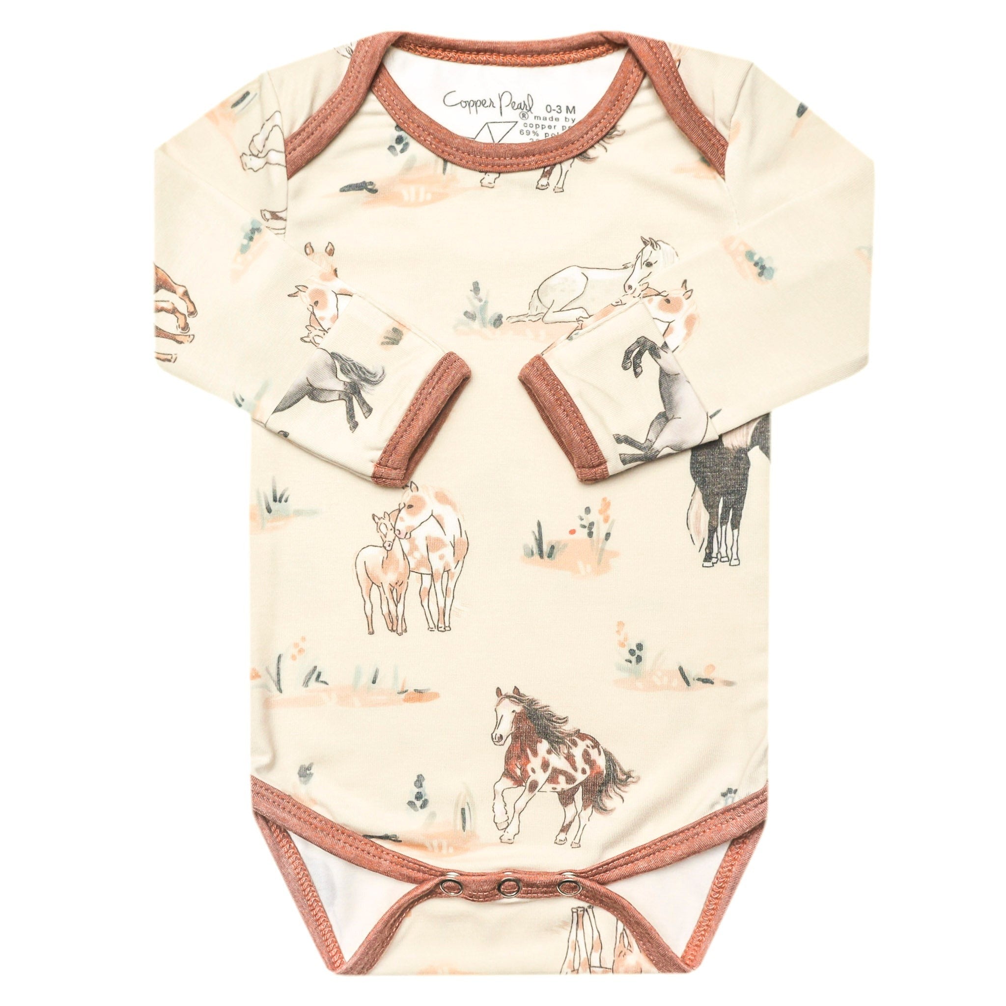 Long Sleeve Bodysuit - Montana