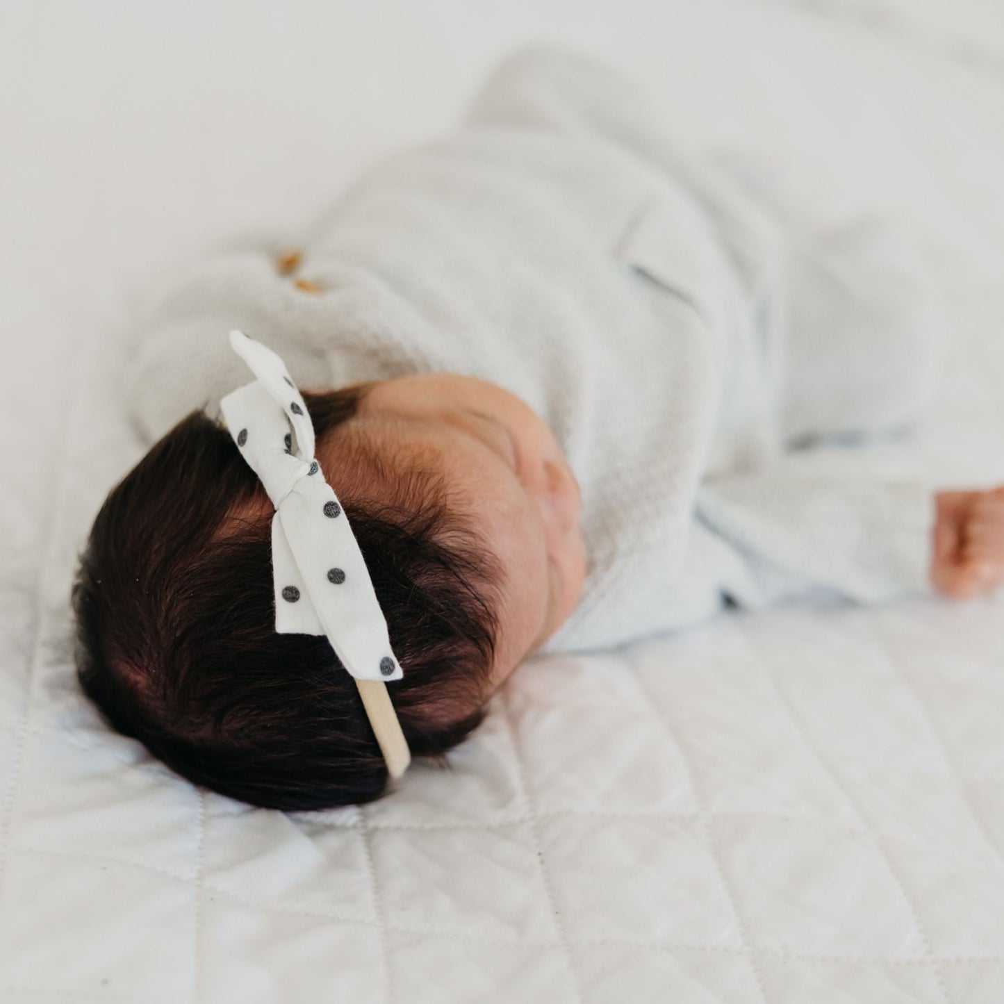 Ribbon Baby Bow - Willow