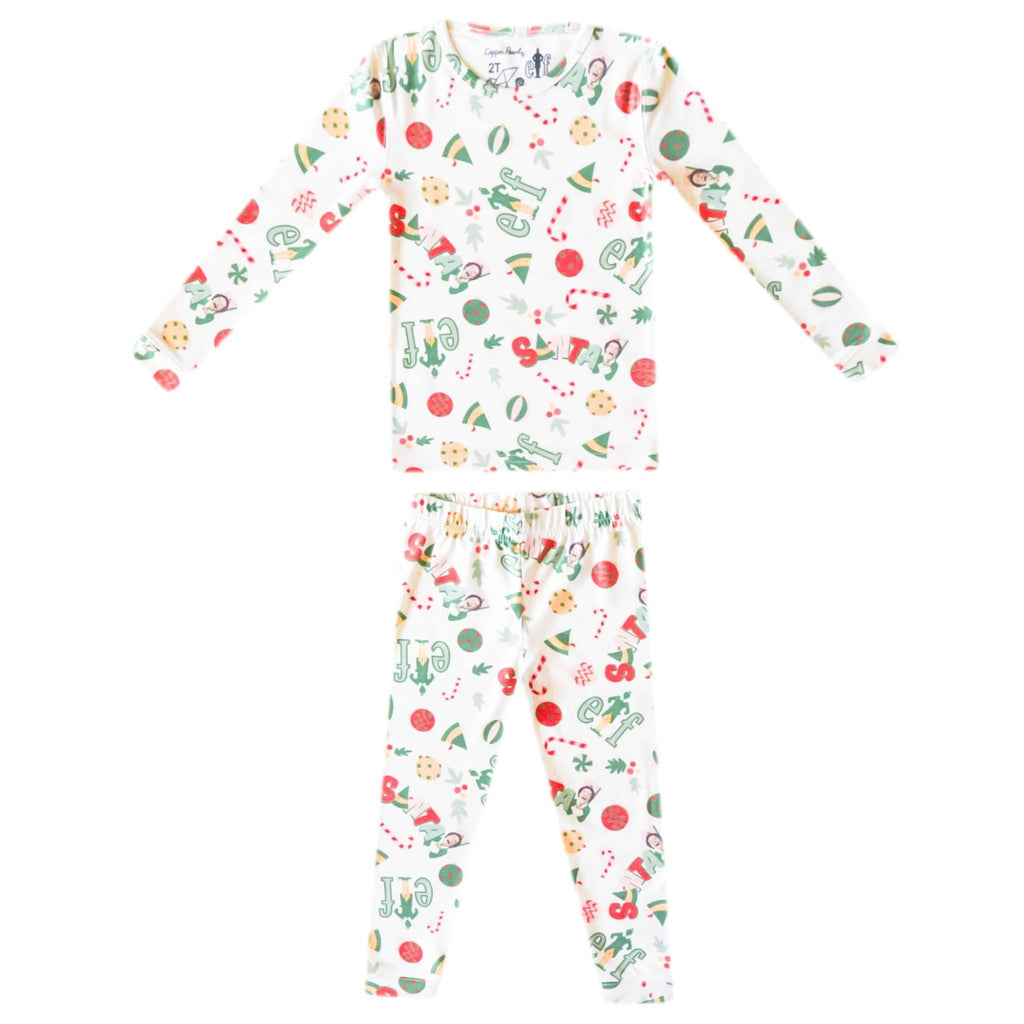 2pc Long Sleeve Pajama Set - Elf