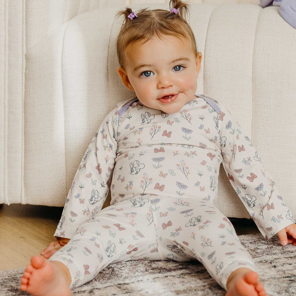 Long Sleeve Bodysuit - Minnie Mouse's Bowquet
