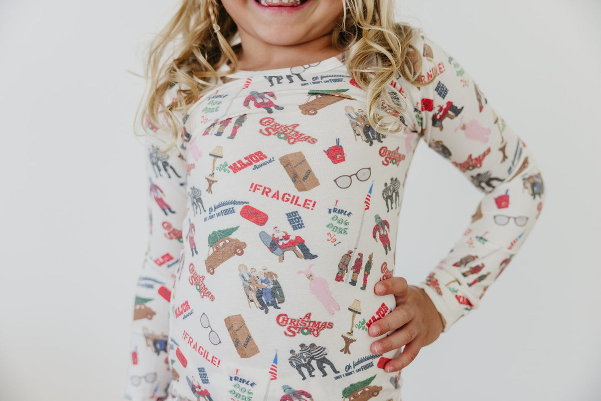 2pc Long Sleeve Pajama Set - A Christmas Story