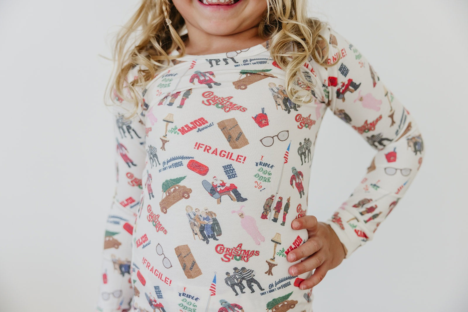 2pc Long Sleeve Pajama Set - A Christmas Story