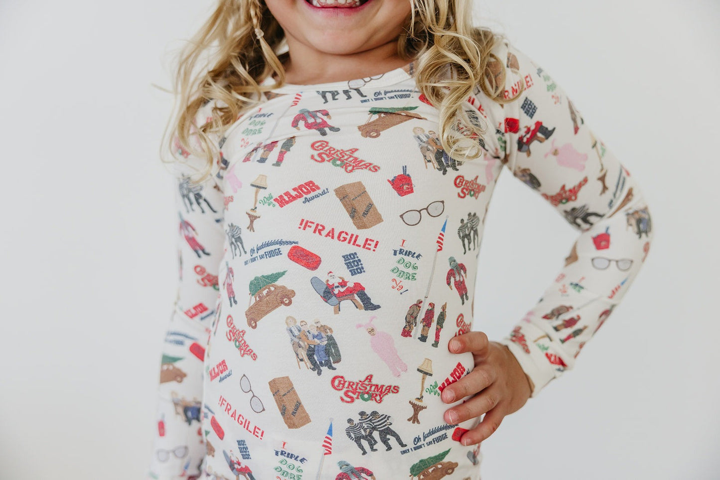 2pc Long Sleeve Pajama Set - A Christmas Story
