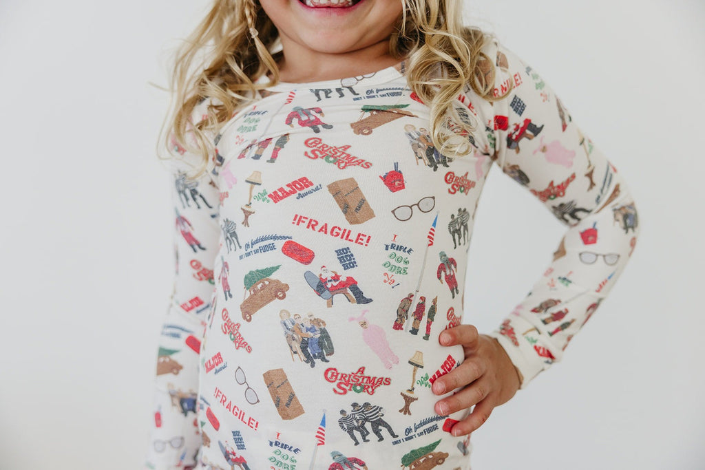 2pc Long Sleeve Pajama Set - A Christmas Story