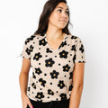 Women's Cotton Tee - Gemma In Tan