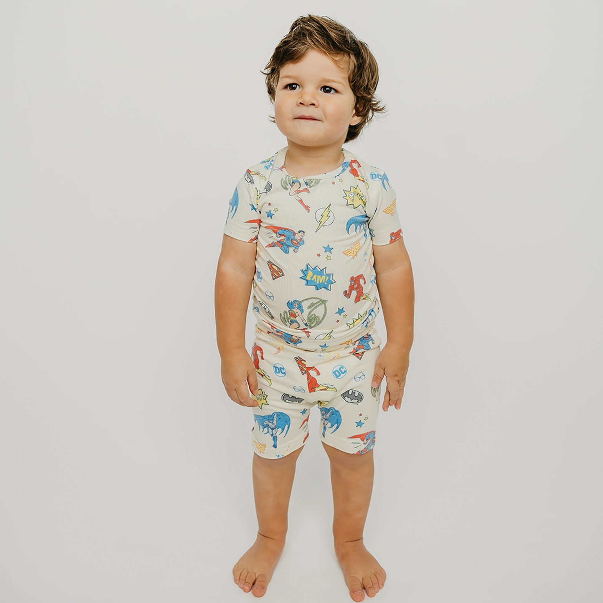 2pc Short Sleeve Pajama Set - Justice League