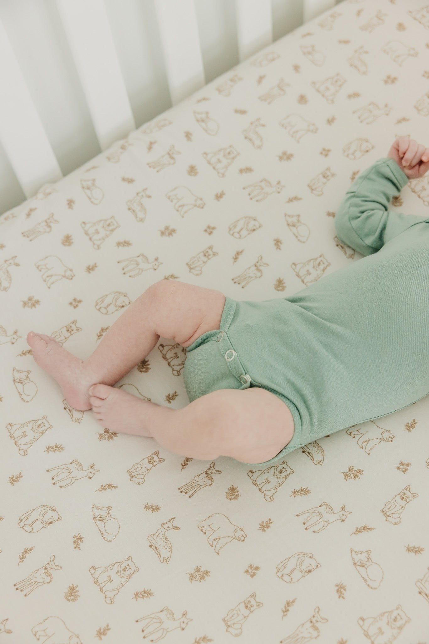 Premium Knit Fitted Crib Sheet - Dylan