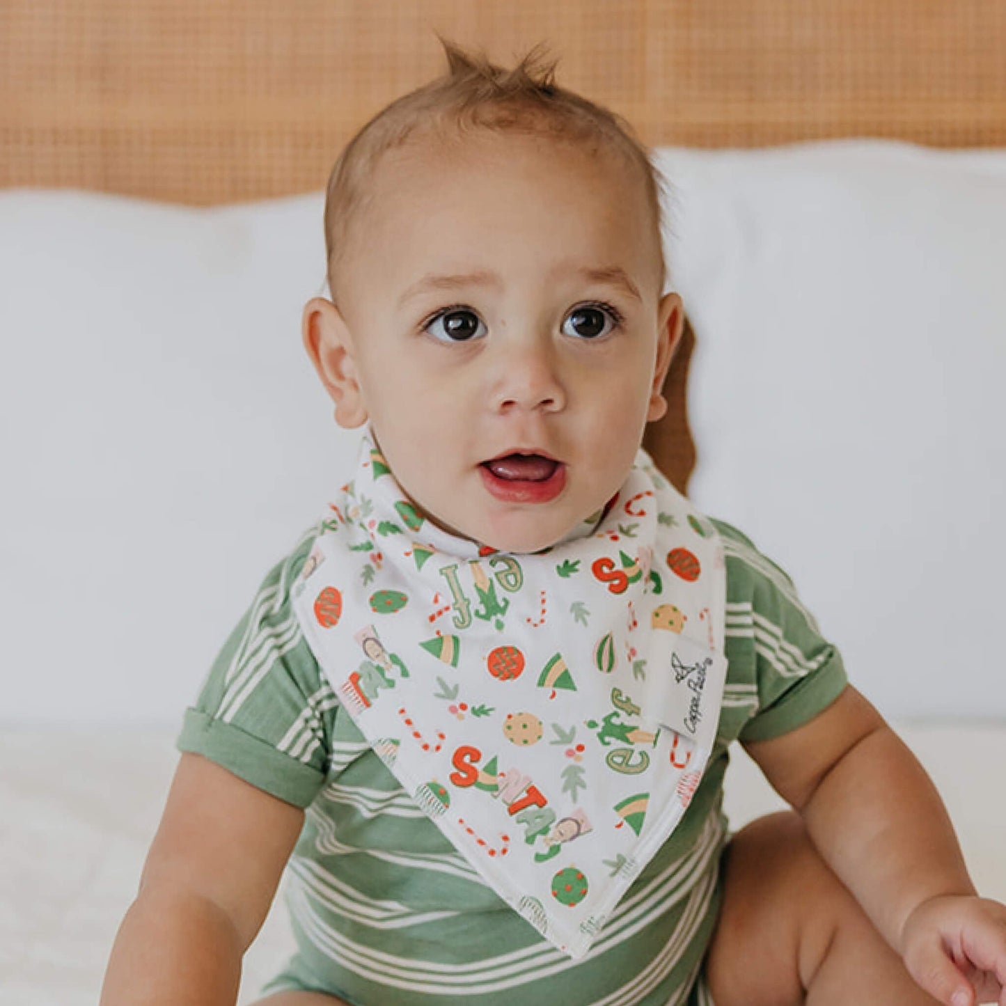 4 Pack Baby Bandana Bibs - Christmas Classics