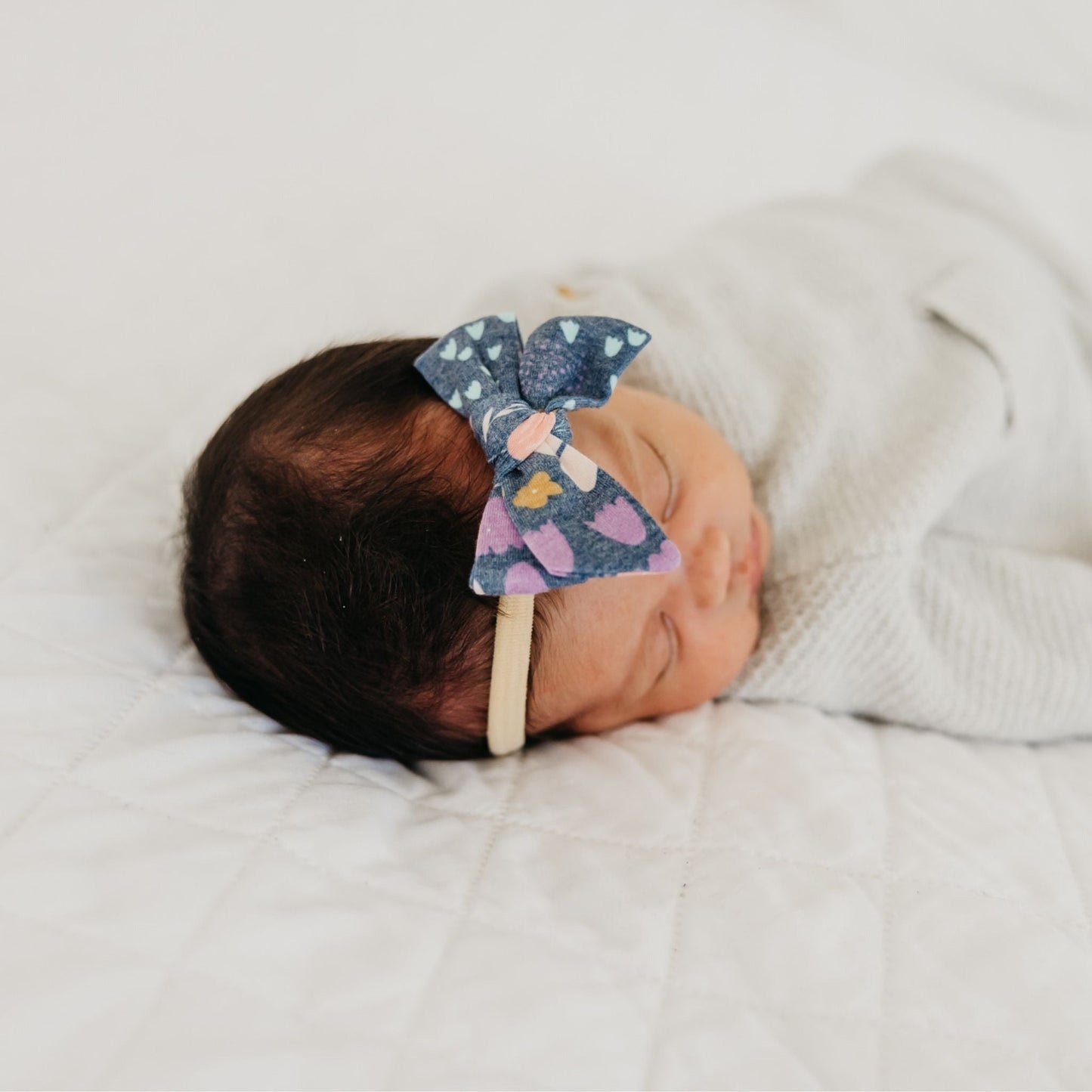 Classic Baby Bow - Meadow