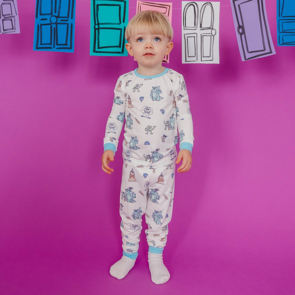 2pc Long Sleeve Pajama Set - Monsters, Inc. Friends