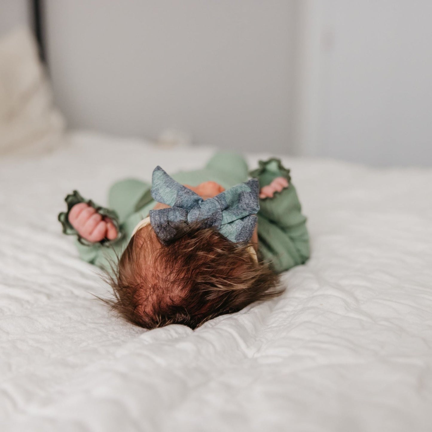 Classic Baby Bow - Hunter