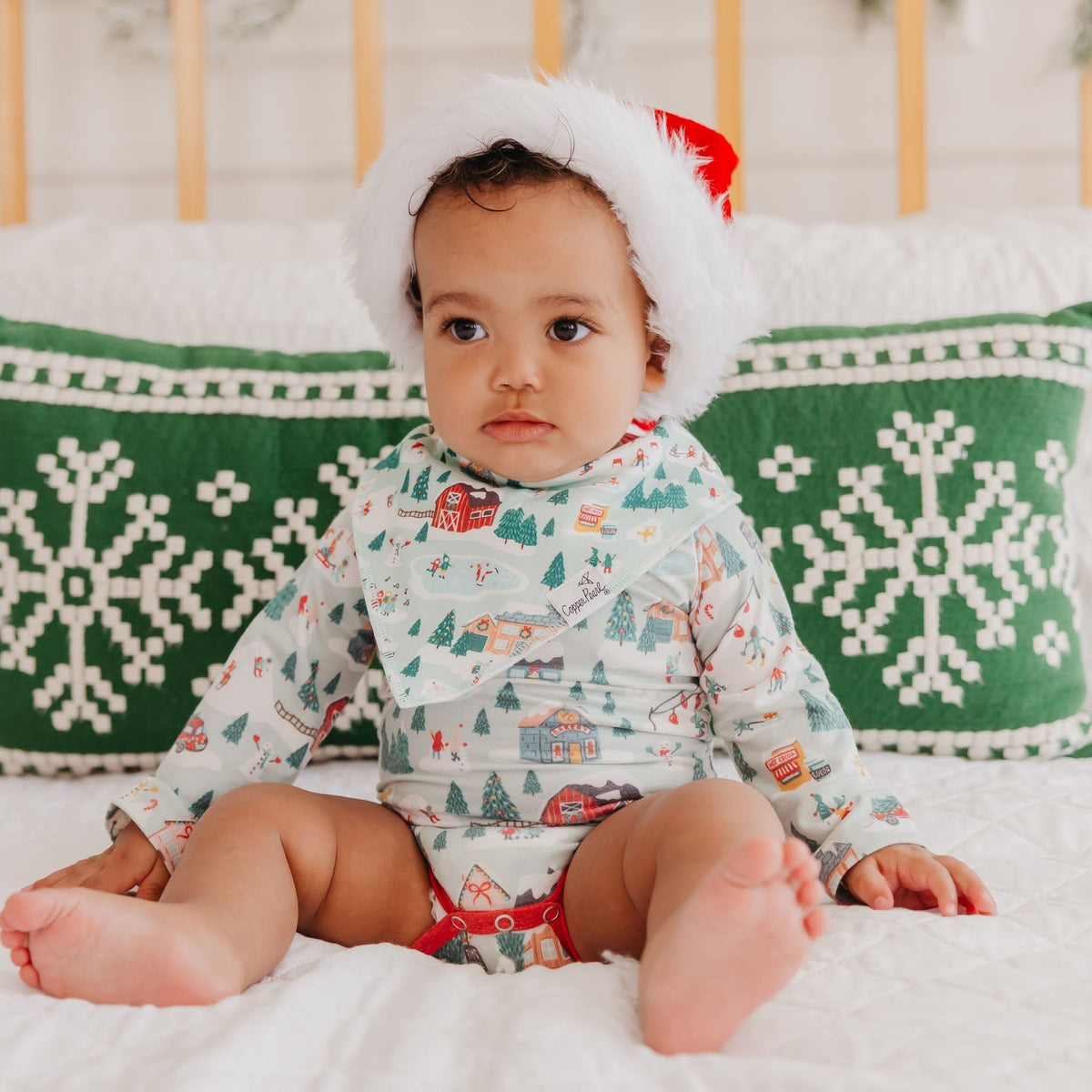 4 Pack Baby Bandana Bibs - Nicholas