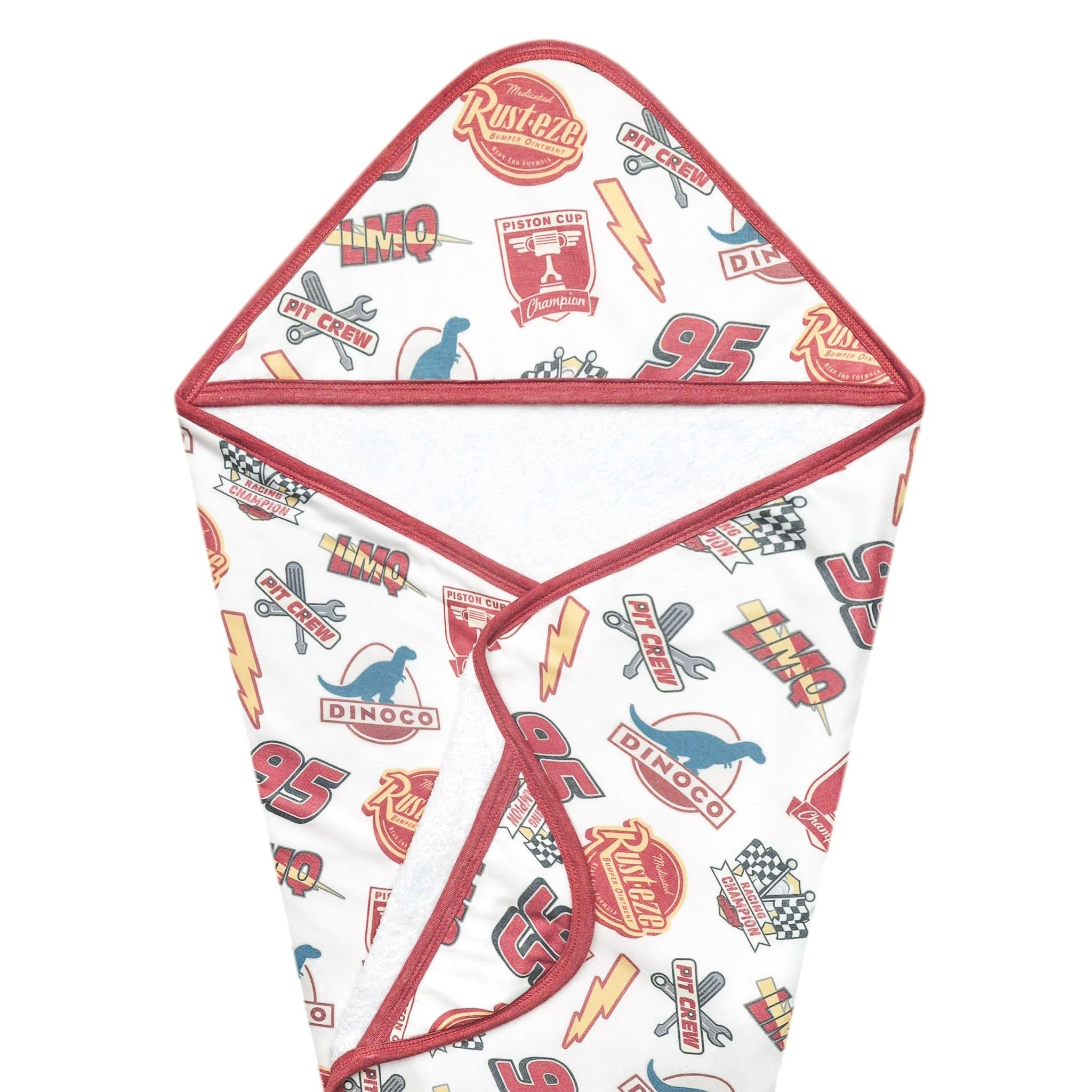Premium Baby Knit Hooded Towel - Disney Pixar Bumper Stickers