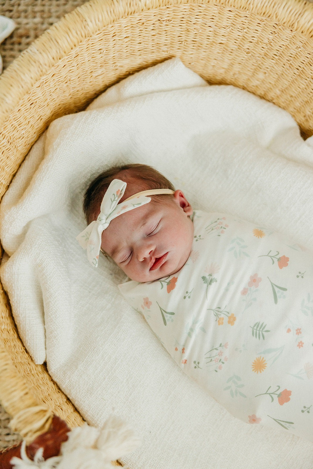 Ribbon Baby Bow - Mabel