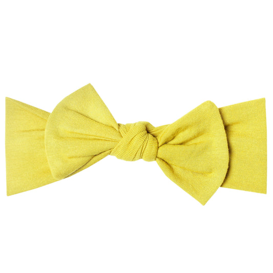 Knit Headband Bow - Squirt