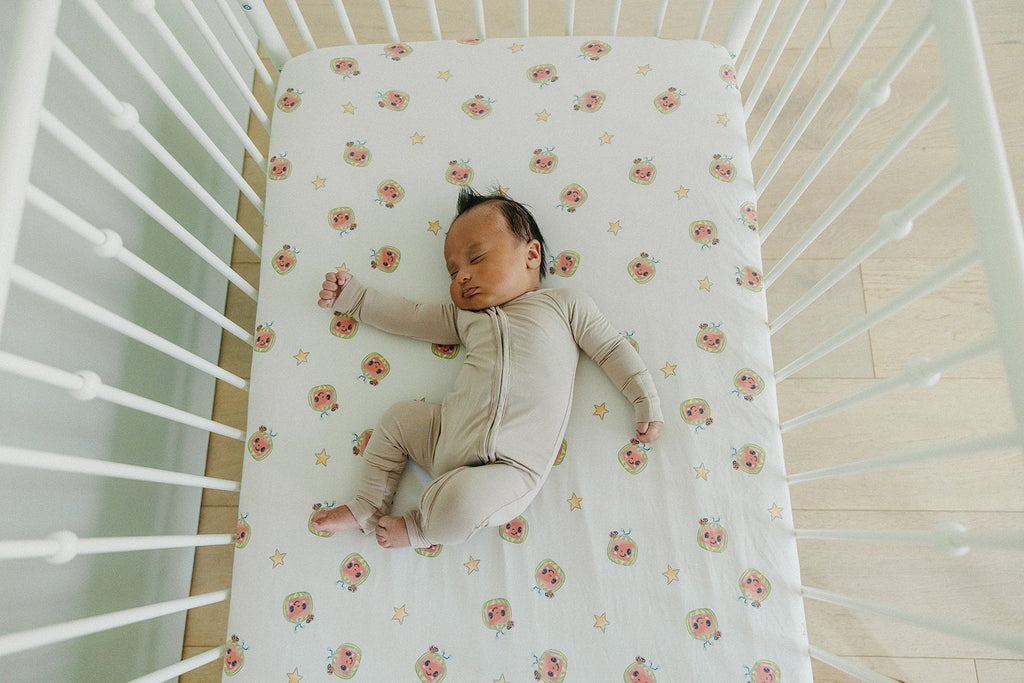 Premium Knit Fitted Crib Sheet - CoComelon