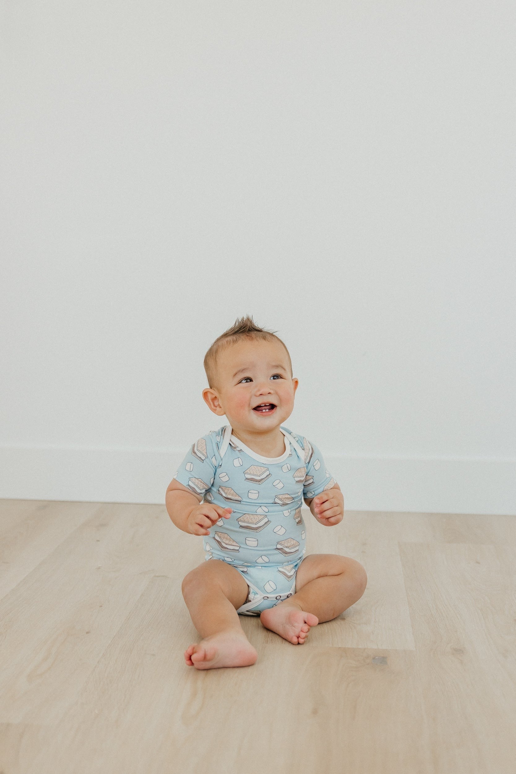 Short Sleeve Bodysuit - S'mores