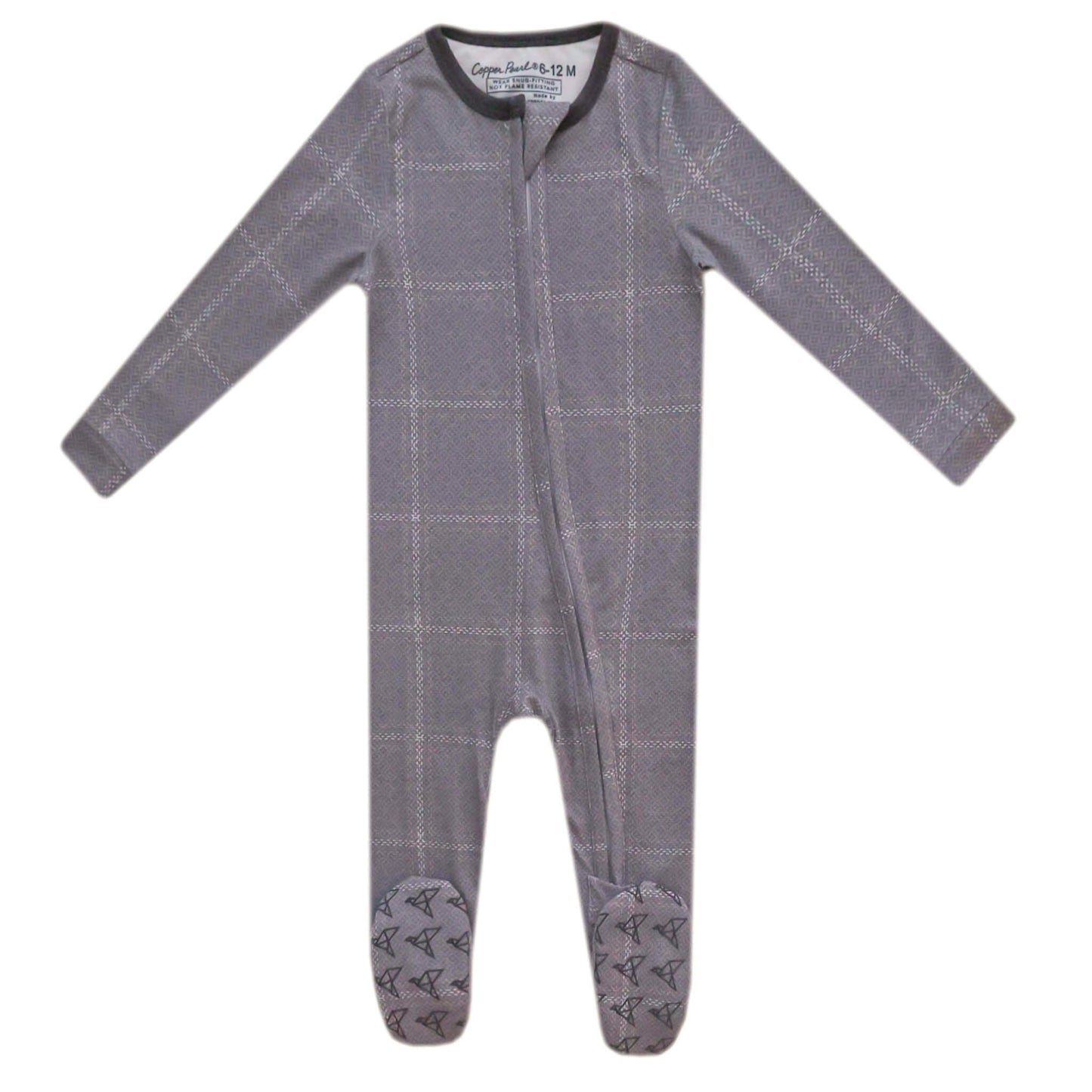 Zip-Up Footie Pajama - Dakota