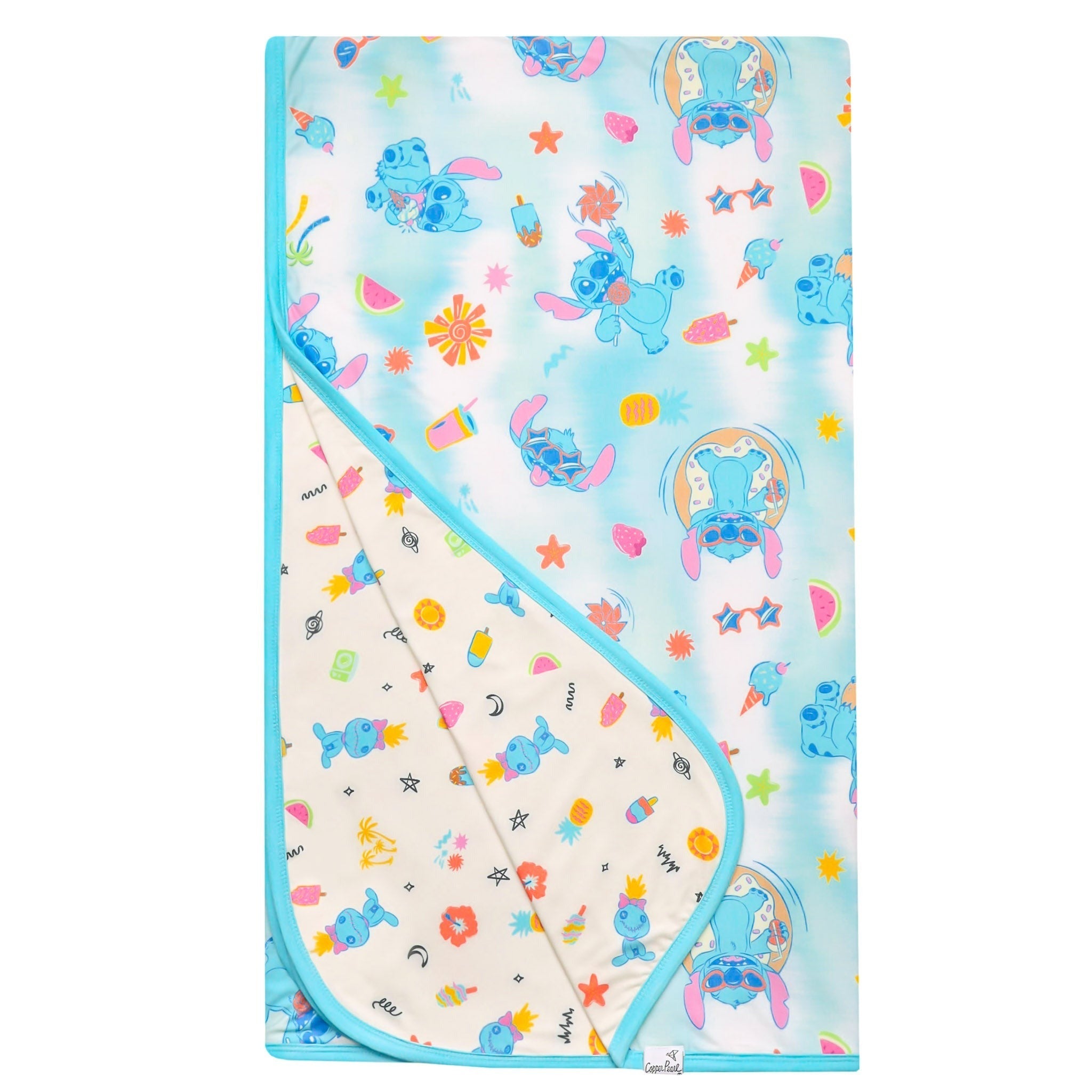 Three-Layer Jumbo Quilt - Disney Stitch Dreamsicles