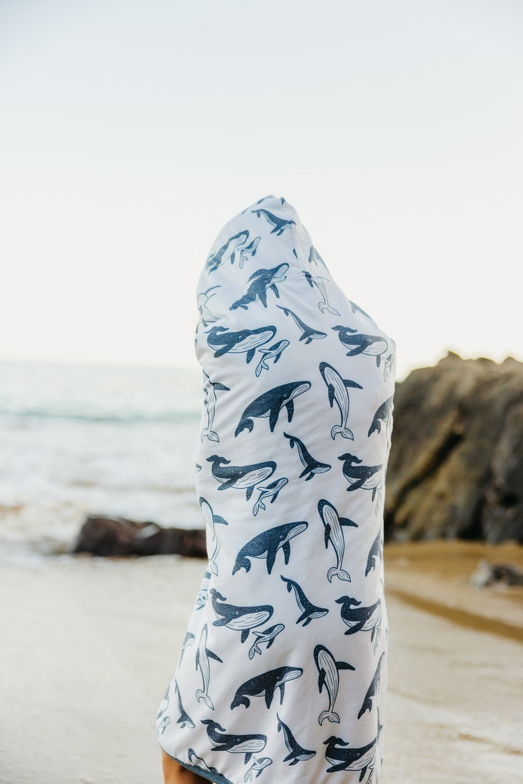 Premium Big Kid Hooded Towel - Cove