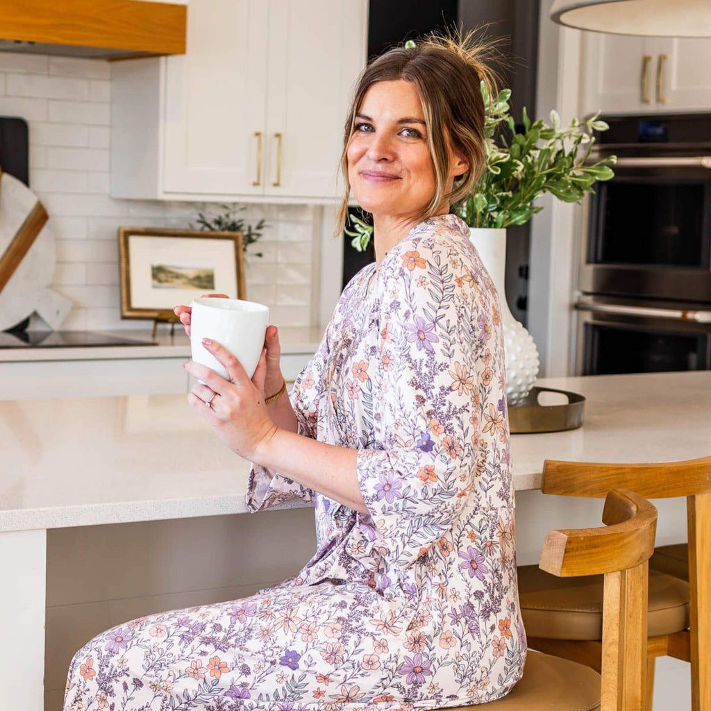 Women's Everyday Robe - Flora