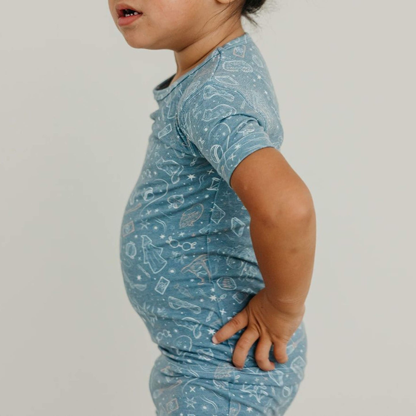 2pc Short Sleeve Pajama Set - Hogwarts