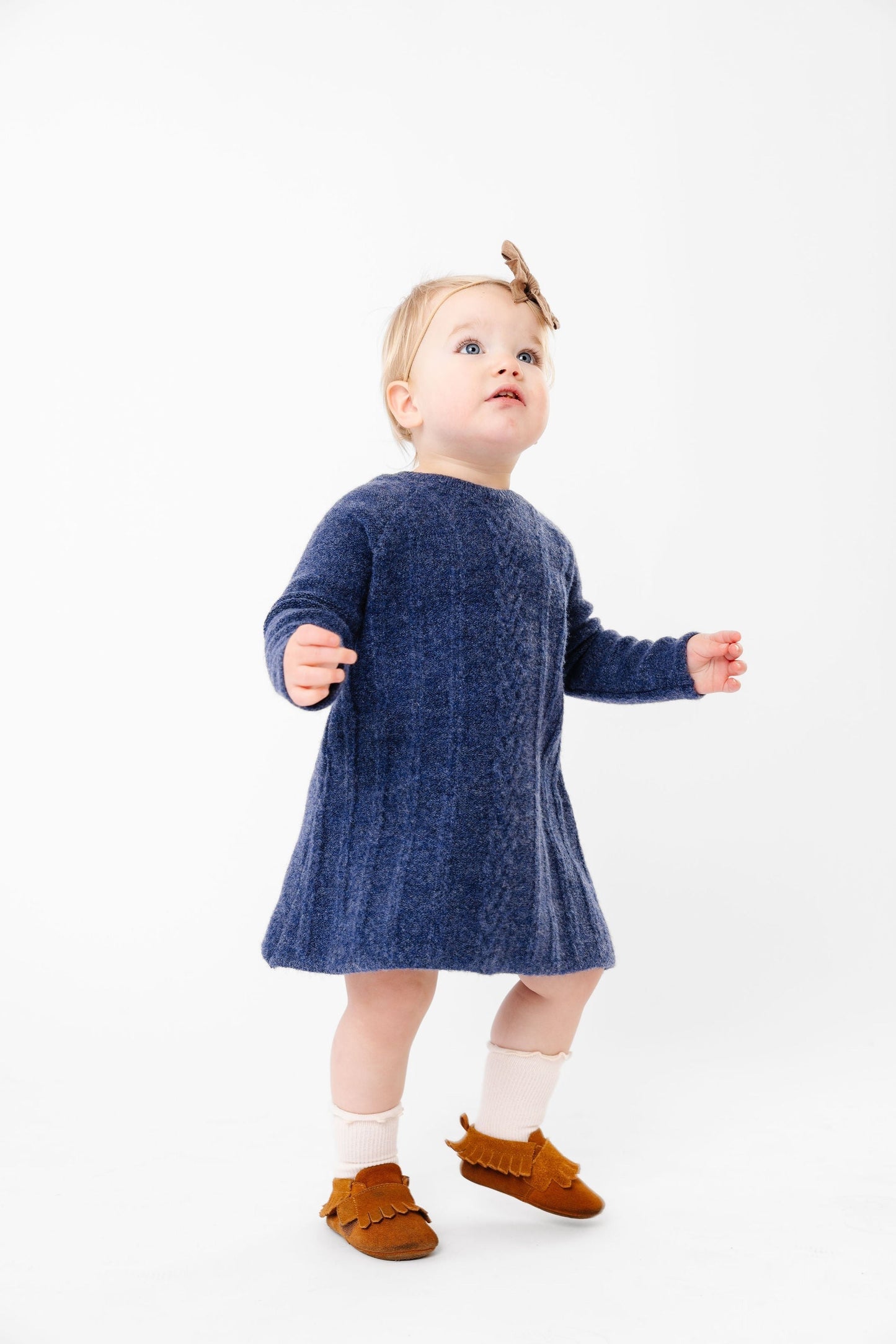 Sweater Dress - Navy