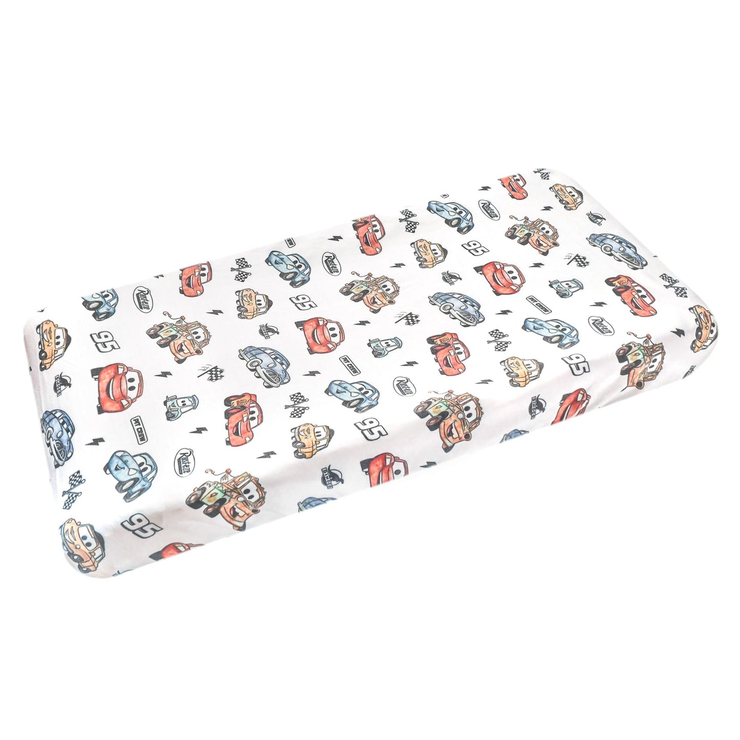 Premium Knit Diaper Changing Pad Cover - Disney Pixar Cars
