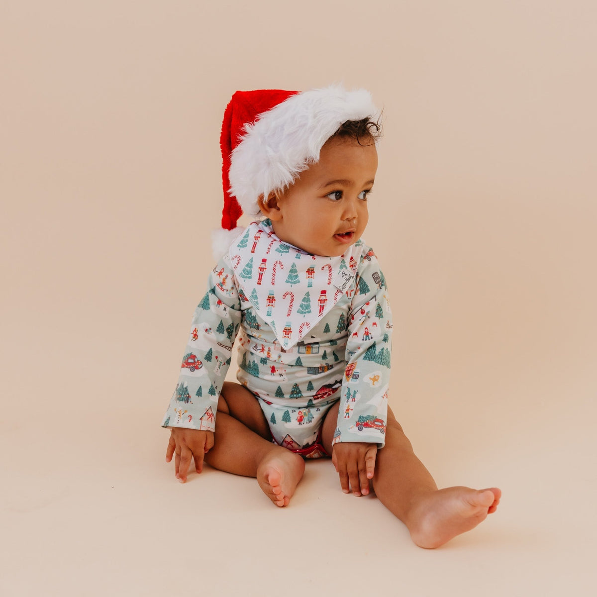 4 Pack Baby Bandana Bibs - Nicholas
