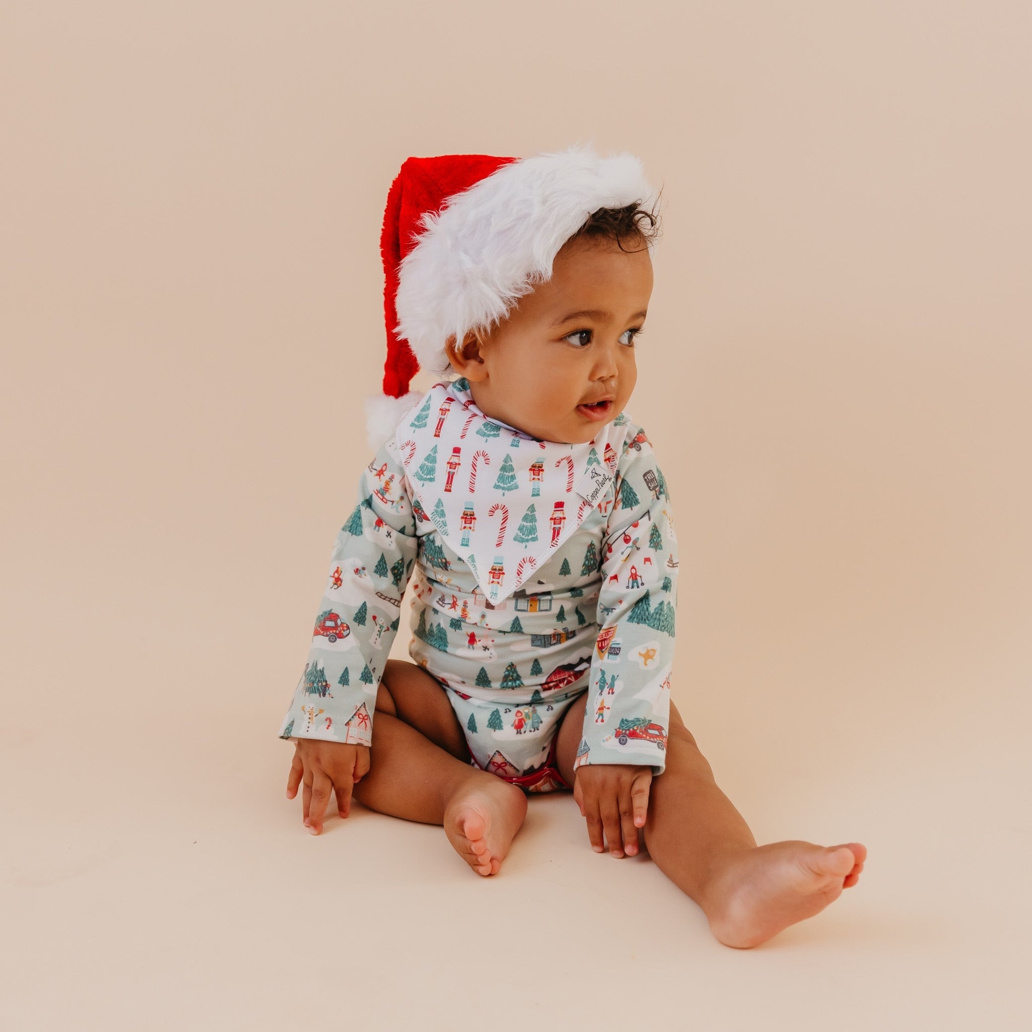 4 Pack Baby Bandana Bibs - Nicholas