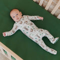 Zip-Up Footie Pajama - Noah