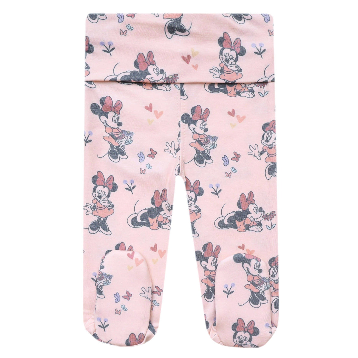 Footed Baby Pants - Minnie Mouse