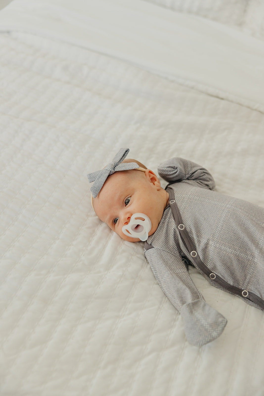 Ribbon Baby Bow - Dakota