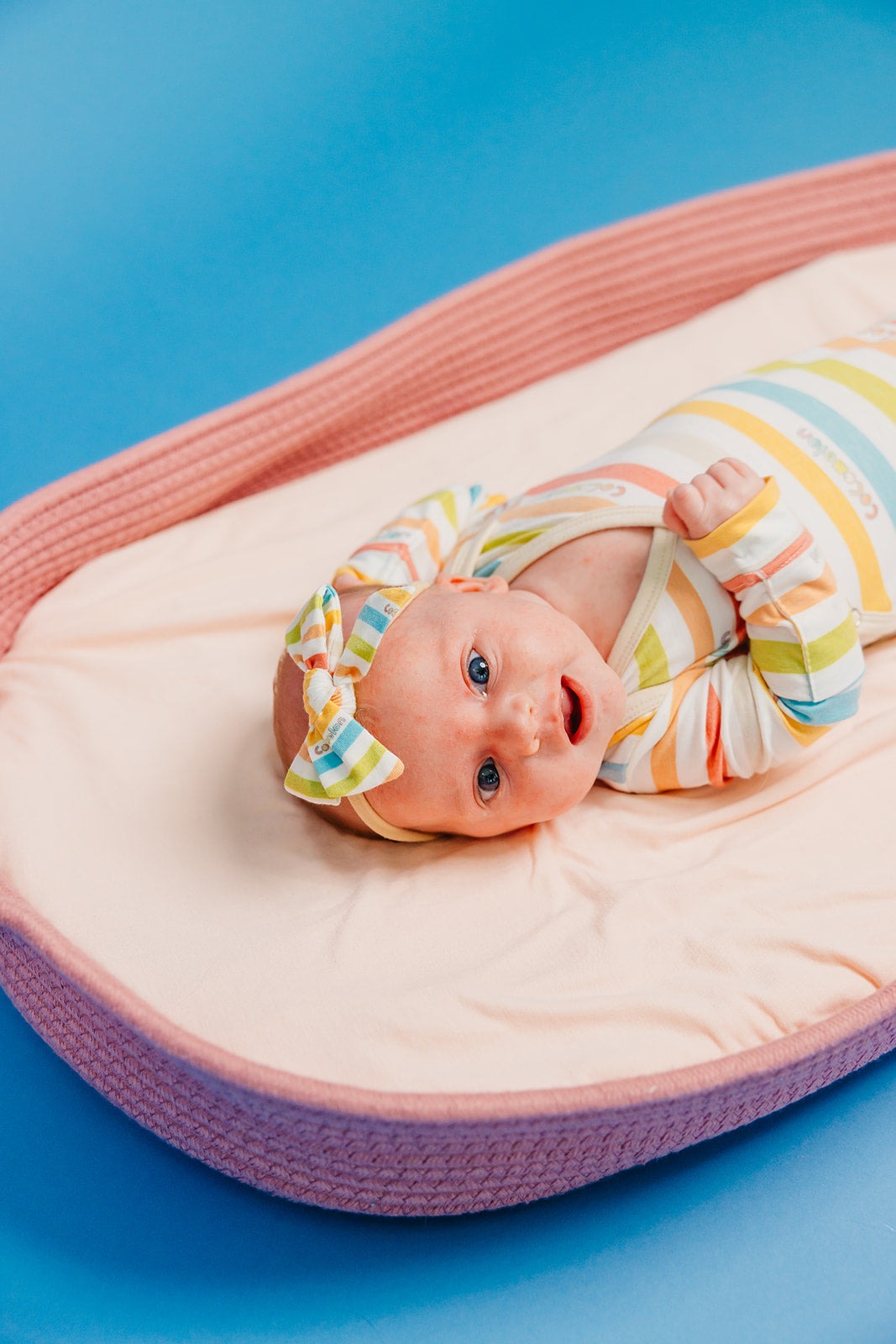Classic Baby Bow - CoComelon Stripe