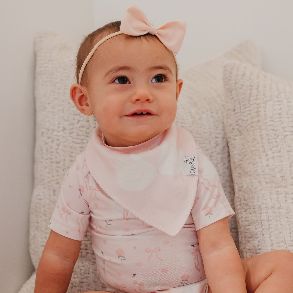 4 Pack Baby Bandana Bibs - Katerina
